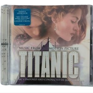 Titanic Motion Picture Soundtrack Celine Dion My Heart Will Go On CD Classic